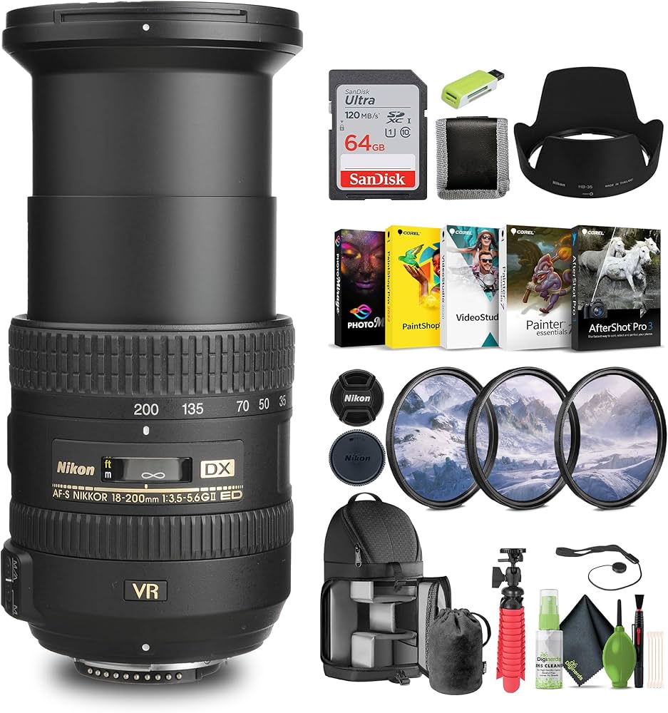 Amazon | Nikon AF-S DX NIKKOR 18-200mm f/3.5-5.6G ED VR II レンズ