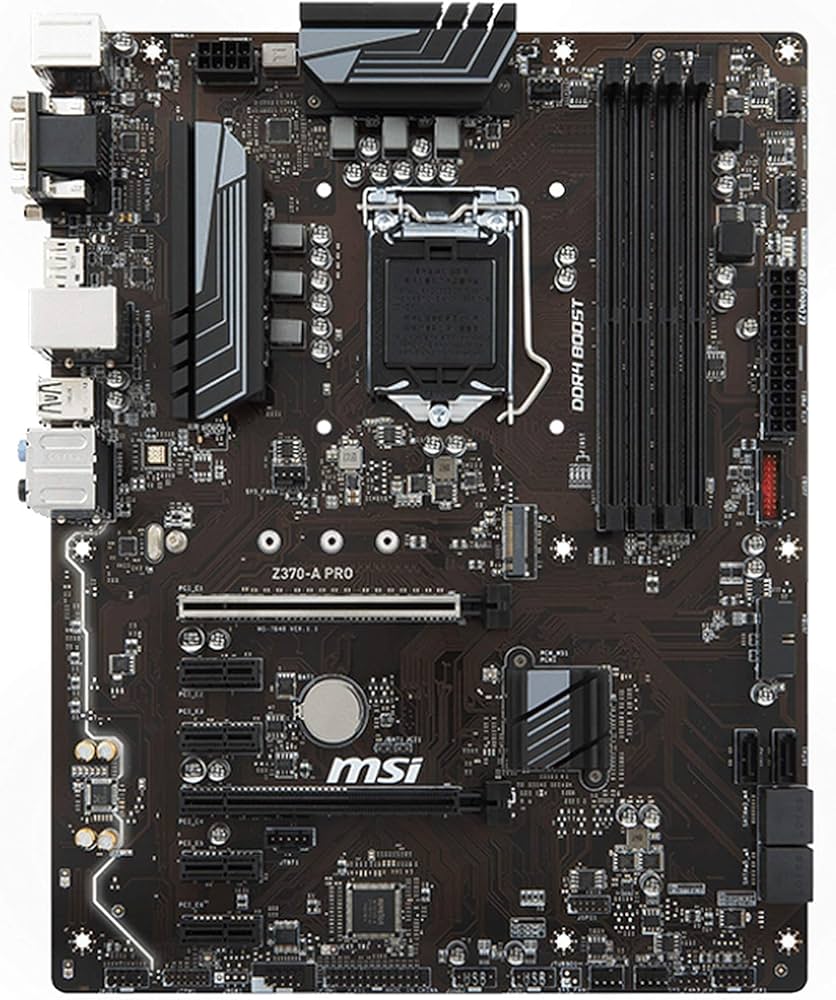 Amazon.com: MSI Z370-A PRO Series Intel Coffee Lake LGA 1151 VR