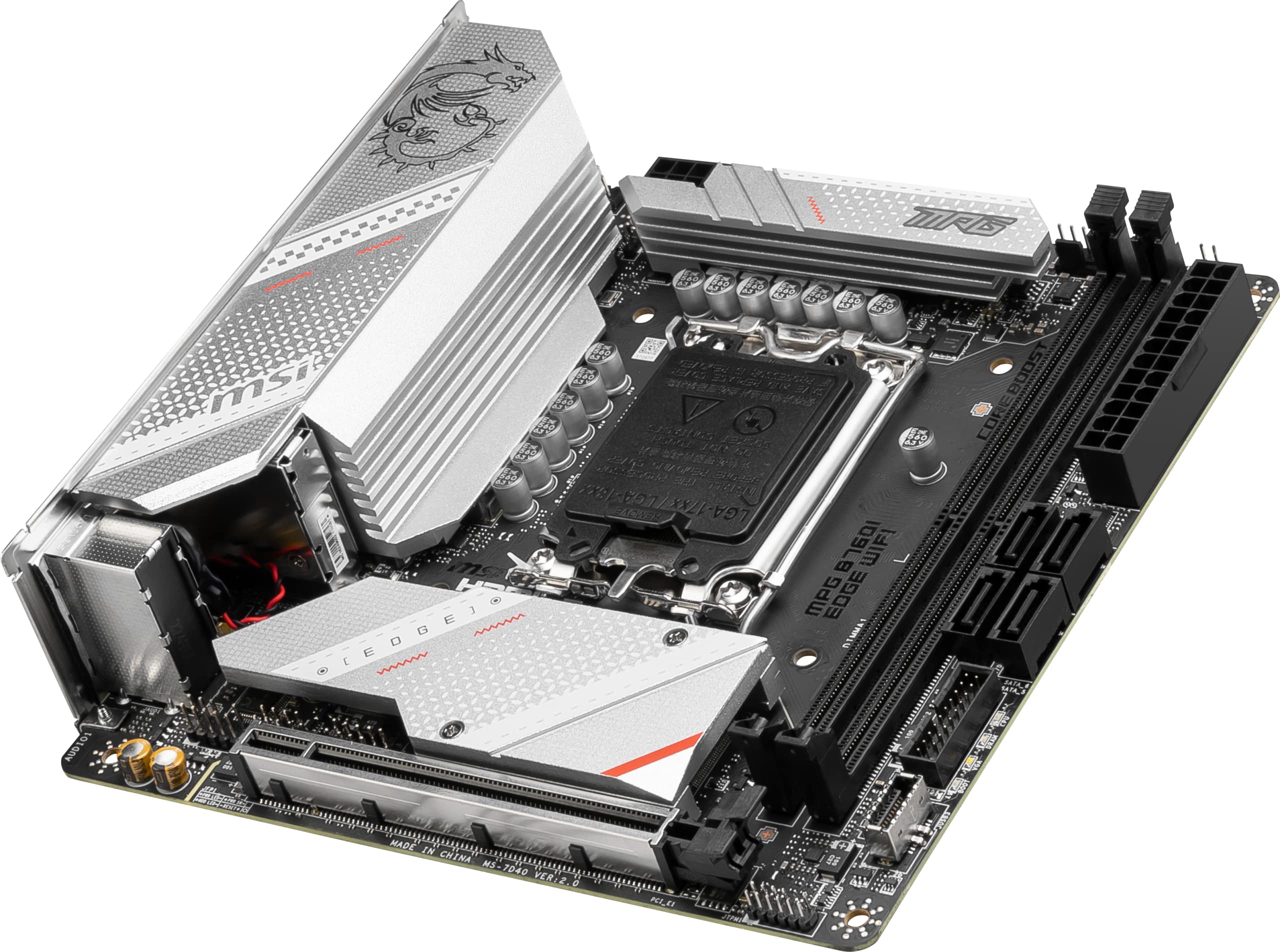 Amazon.com: MSI MPG B760I Edge WiFi Gaming Motherboard (Supports