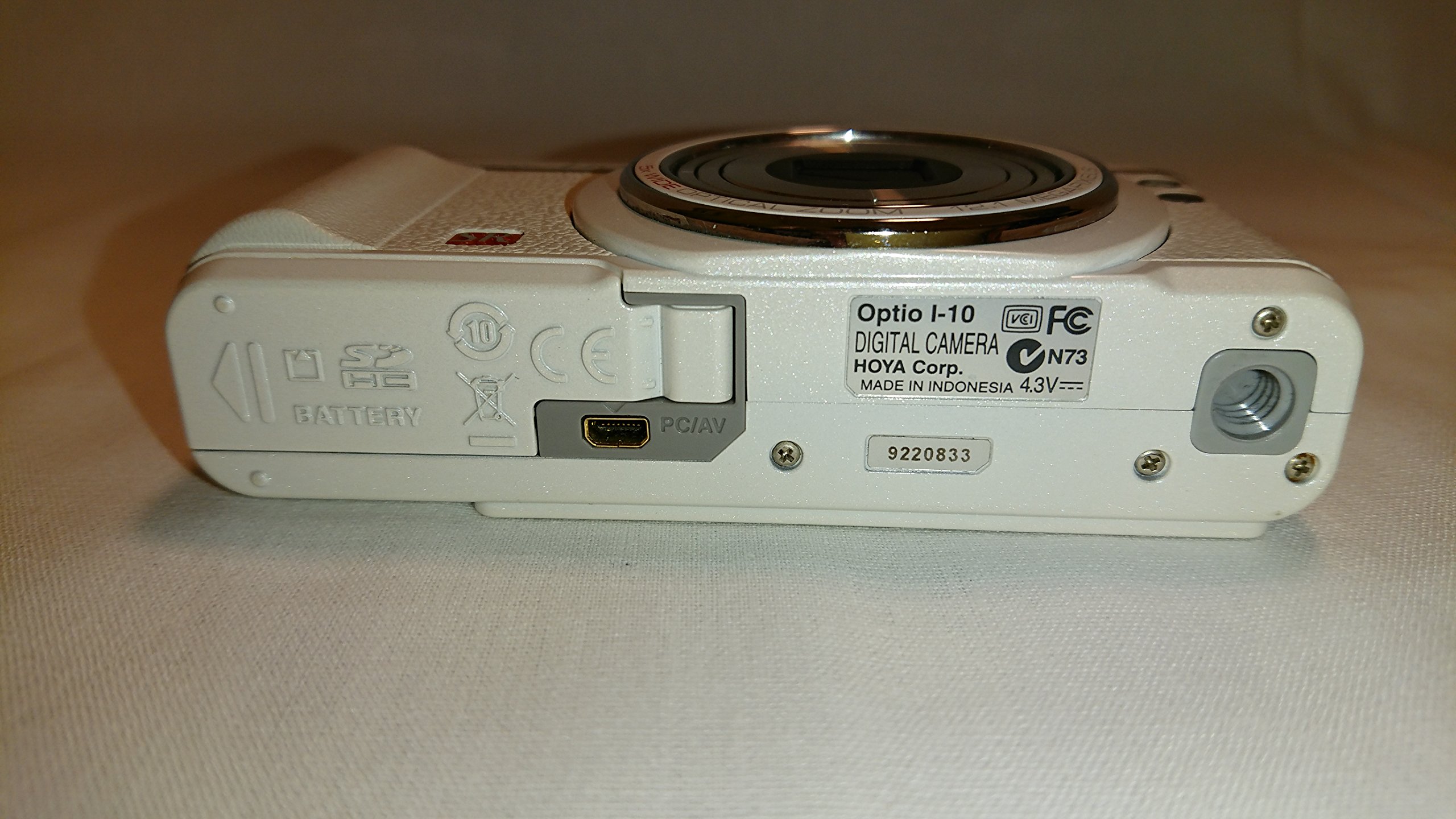 Amazon | PENTAX デジタルカメラ Optio I-10 パールホワイト OPTIOI