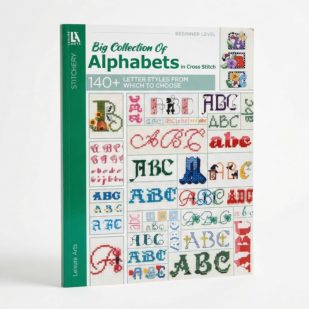 A Big Collection of Alphabets in Cross Stitch: Emmer, Carol