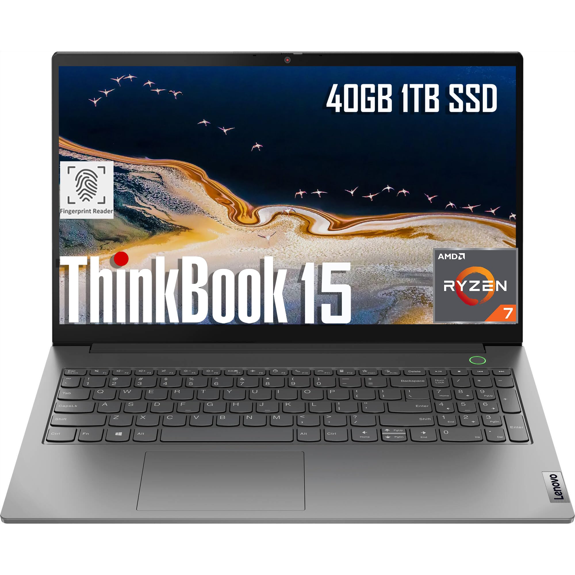 Amazon.com: Lenovo ThinkBook 15 Business Laptop (15.6