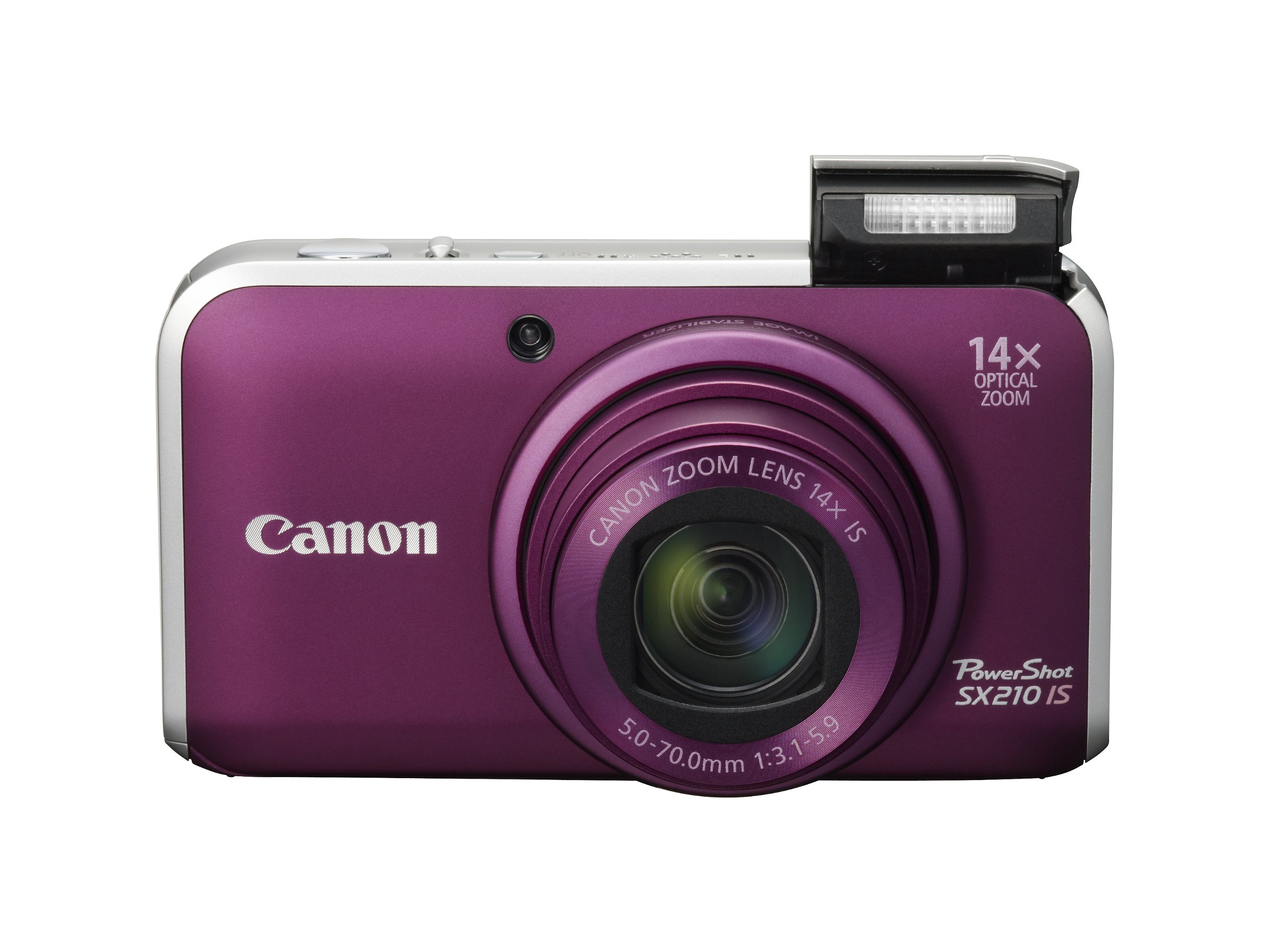 Amazon | Canon デジタルカメラ PowerShot SX210 IS パープル