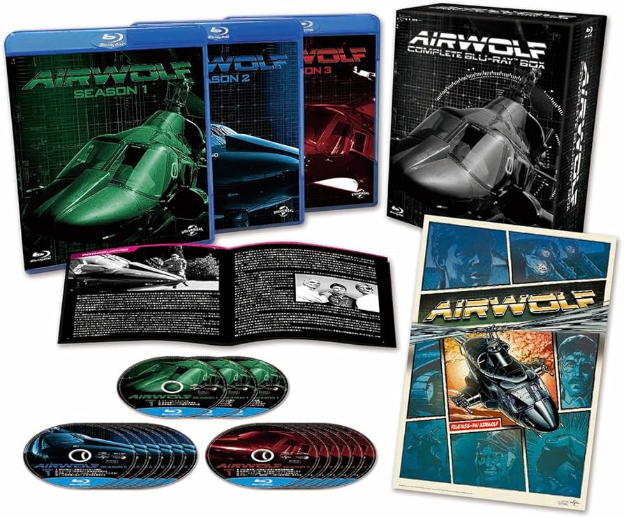 Amazon.co.jp: 超音速攻撃ヘリ エアーウルフ コンプリート ブルーレイ