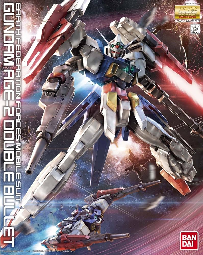 Amazon | MG 1/100 AGE-2 ガンダムAGE-2 ダブルバレット (機動戦士