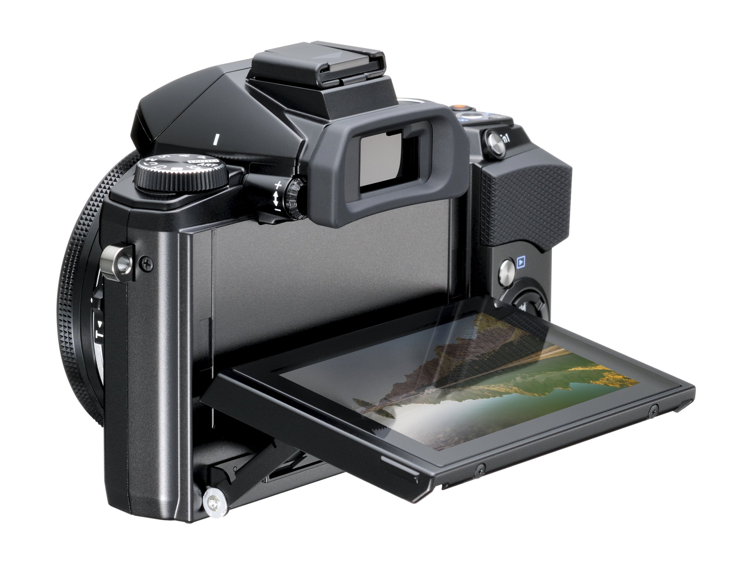 Olympus Stylus 1 Compact Digital Camera - Black (12MP, 10.7x i