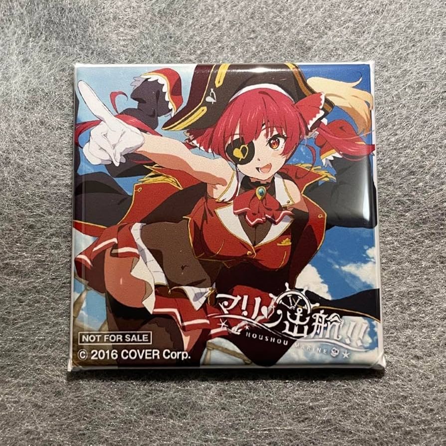 宝鐘マリン ビッグエコー 歴代ジャケ写 缶バッジ 全種 コンプ 宝鐘