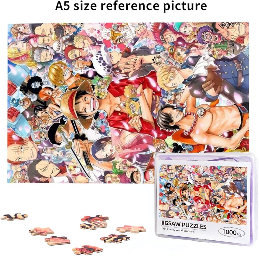 Amazon.co.jp: パズル ワンピース ジグソーパズル 木製 1000ピース
