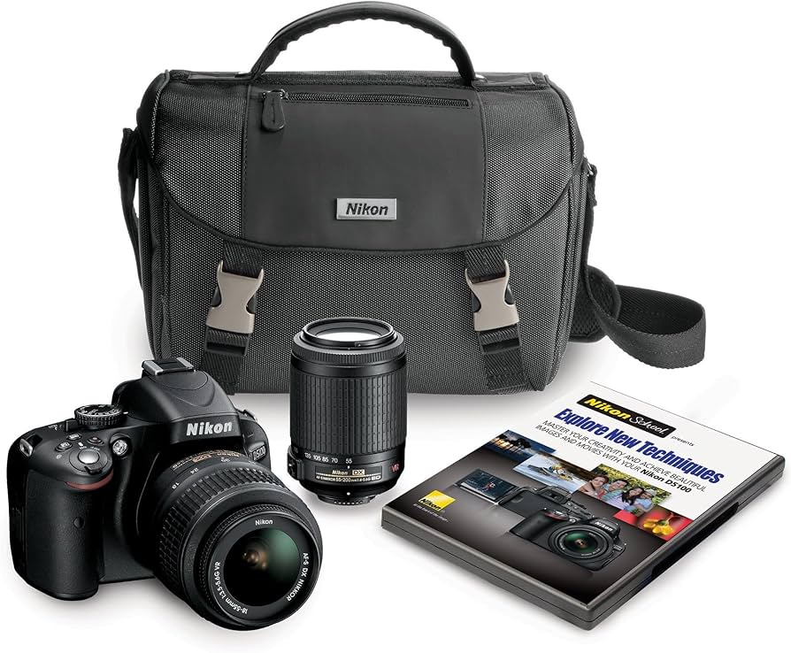 Amazon.com : Nikon D5100 16.2 MP CMOS Digital SLR Camera Bundle