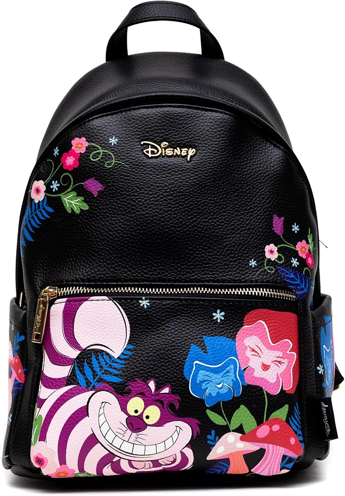 Amazon.com | Wondapop Disney Cheshire Cat 12” Vegan Leather Mini