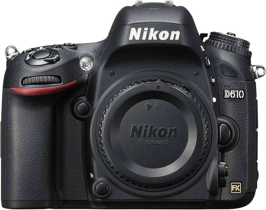 Amazon.com : Nikon D610 24.3 MP CMOS FX-Format Digital SLR Camera