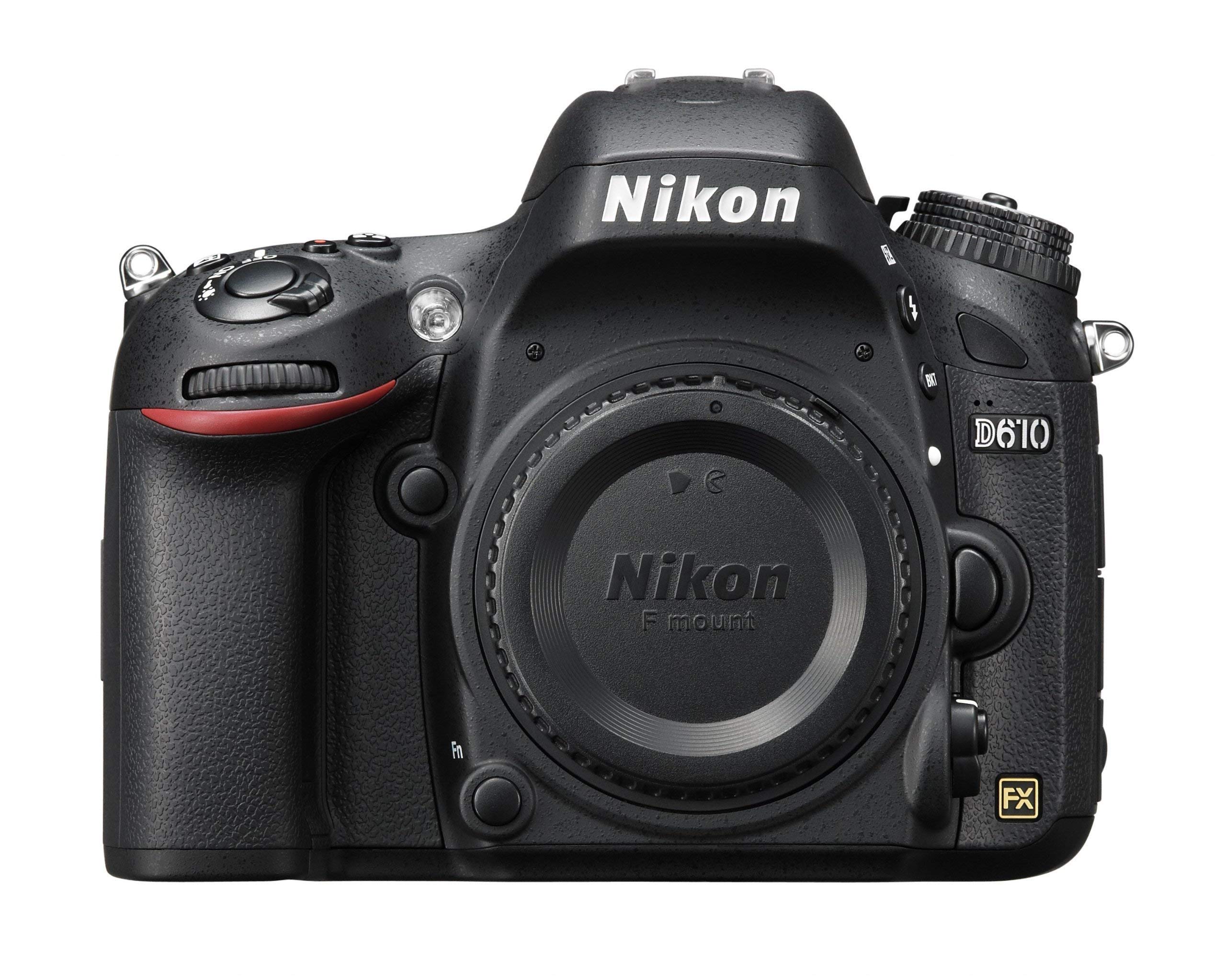 Amazon.com : Nikon D610 24.3 MP CMOS FX-Format Digital SLR Camera