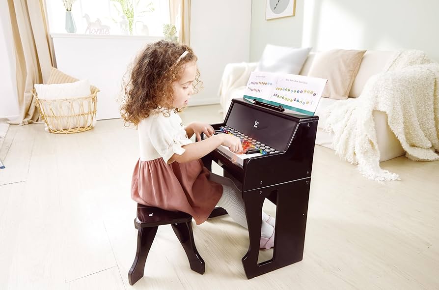 Amazon.co.jp: Hape(ハペ) デラックスアップライトピアノ E0629 : おもちゃ
