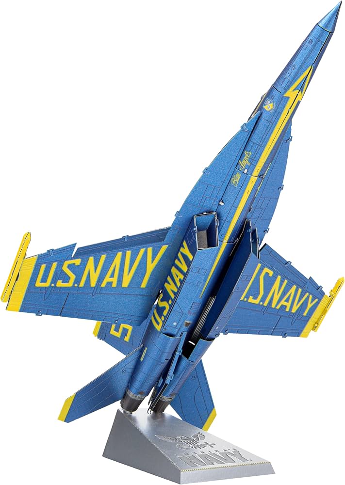Amazon.com: Metal Earth Fascinations Premium Series Blue Angels F