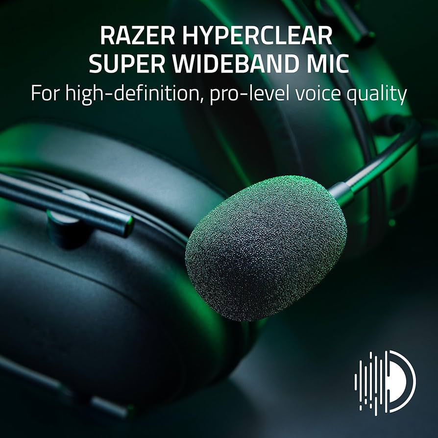 Razer BlackShark V2 HyperSpeed Wireless Gaming Headset: 280g