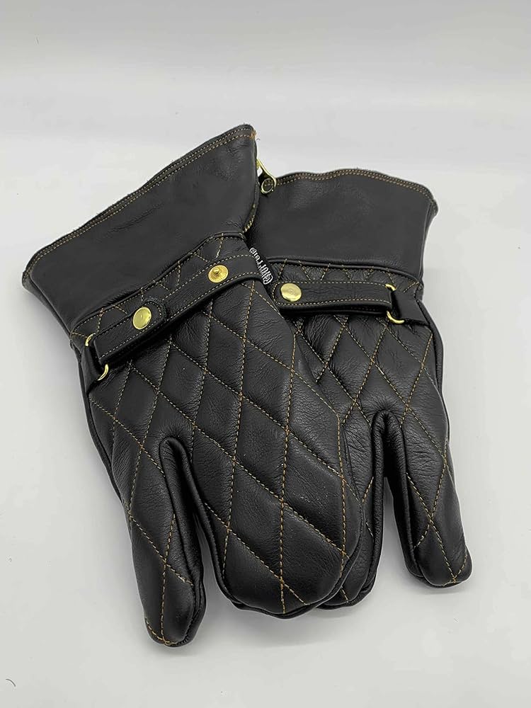 Amazon | CHOPPERS STRONGガントレット M 牛革・バイクグローブ glb-04