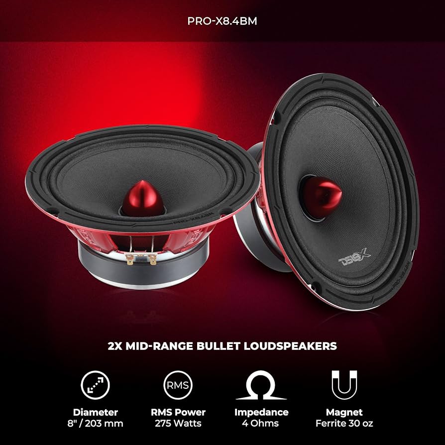 Amazon.com: DS18 PRO-X8.4BMPK Mid and High Complete Package