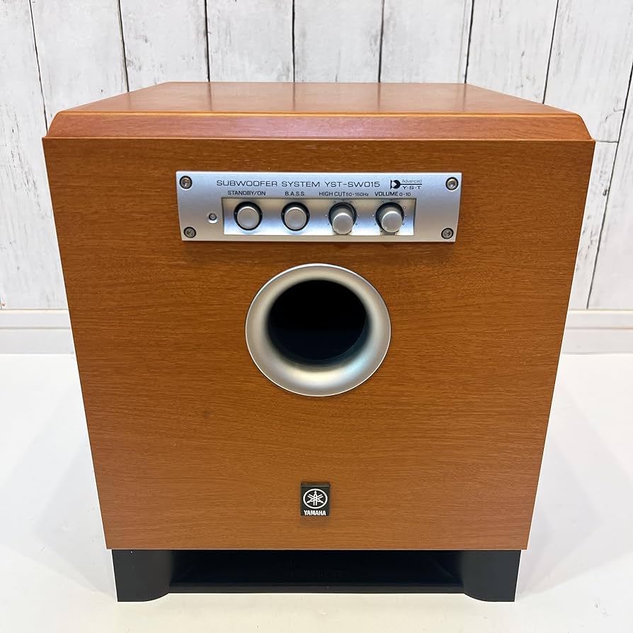 Amazon.co.jp: YAMAHA YST-SW015 Subwoofer System (Cherry) : Electronics