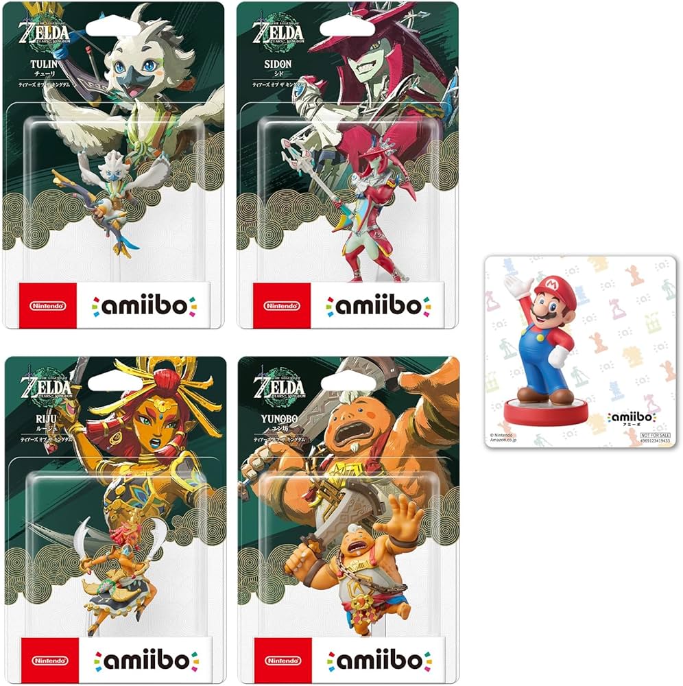Amazon.co.jp: amiibo ルージュ&amiibo シド&amiibo チューリ&amiibo