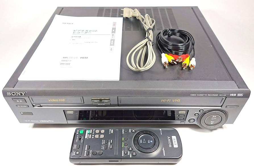 Amazon | SONY Hi8+VHSビデオデッキ WV-H4 | VHSビデオデッキ 通販