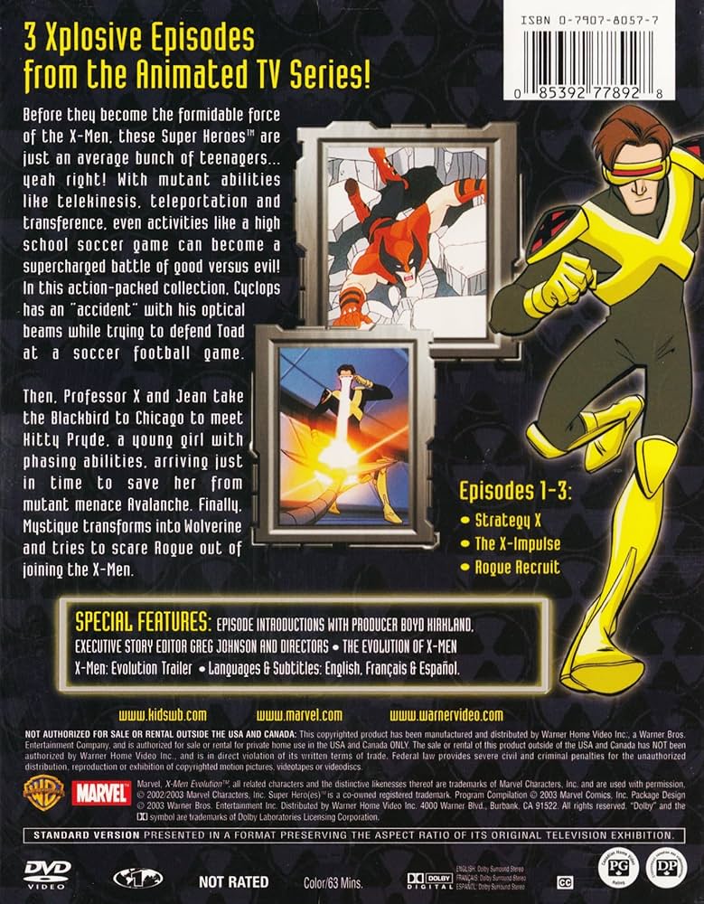 Amazon.com: X-Men: Evolution - UnXpected Changes : Scott McNeil