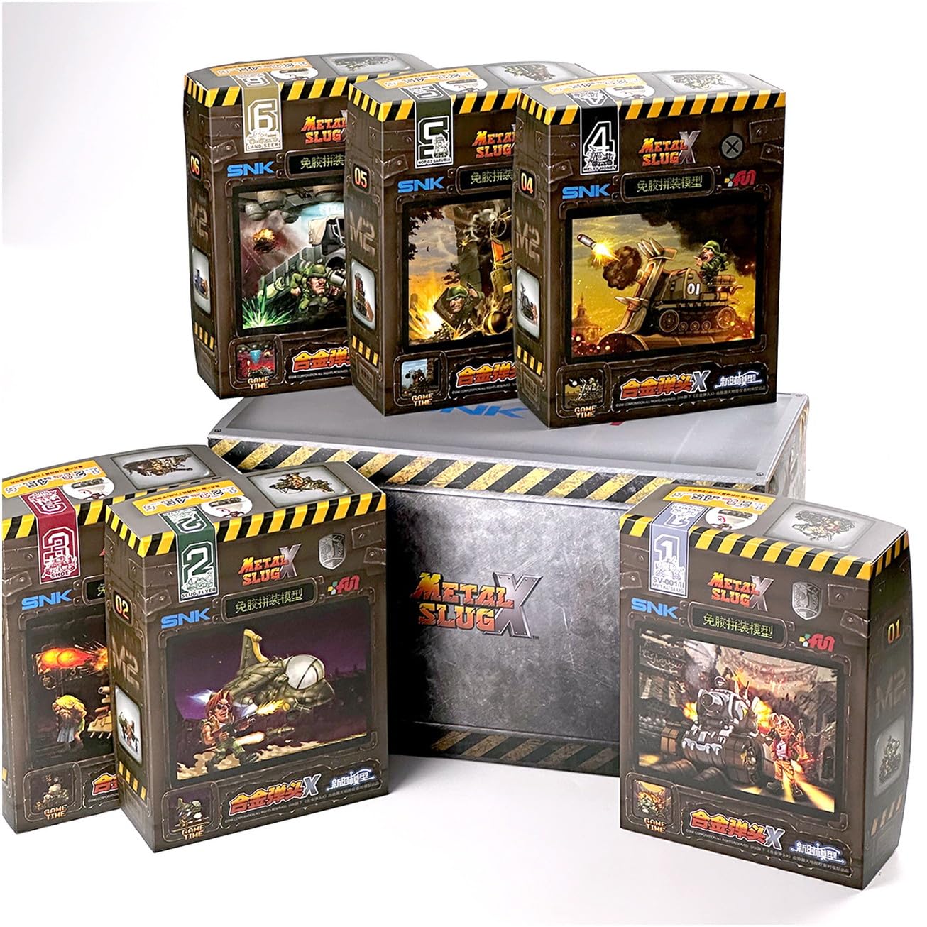 Amazon | 新時模型 メタルスラッグX 6種アソートボックス プラモデル