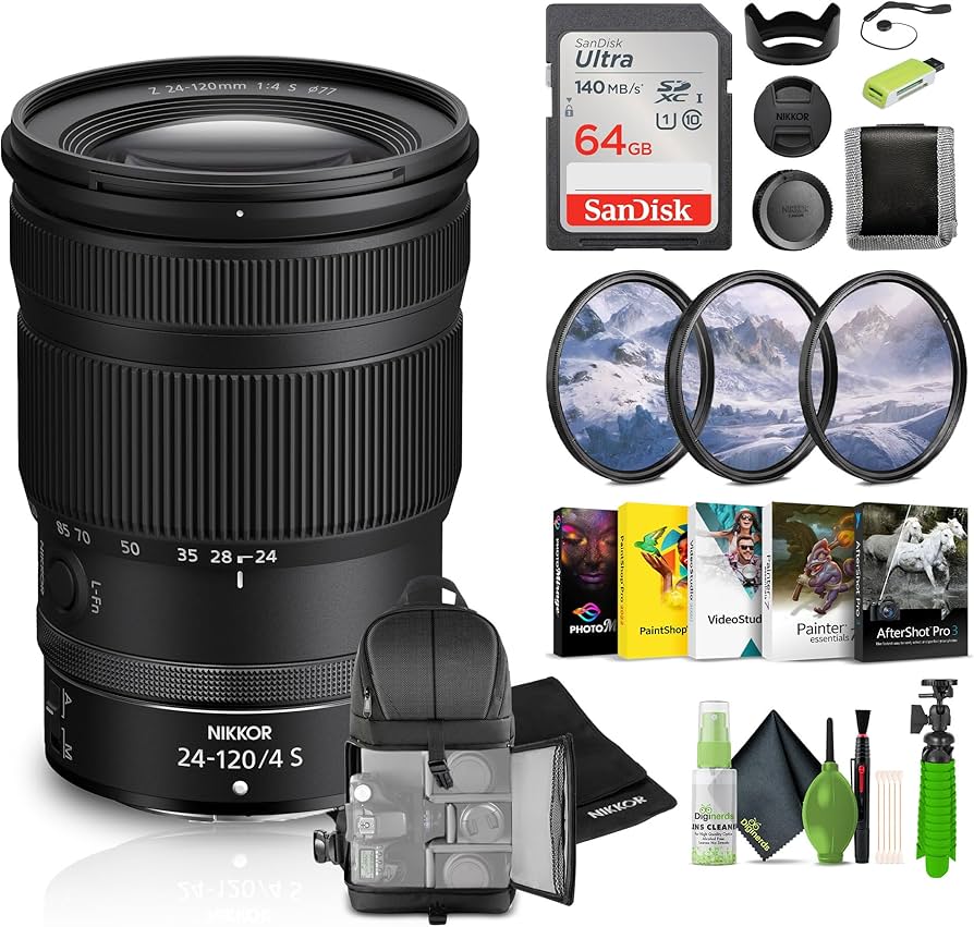 Amazon.com: Nikon NIKKOR Z 24-120mm f/4 S All-in-one Zoom Lens