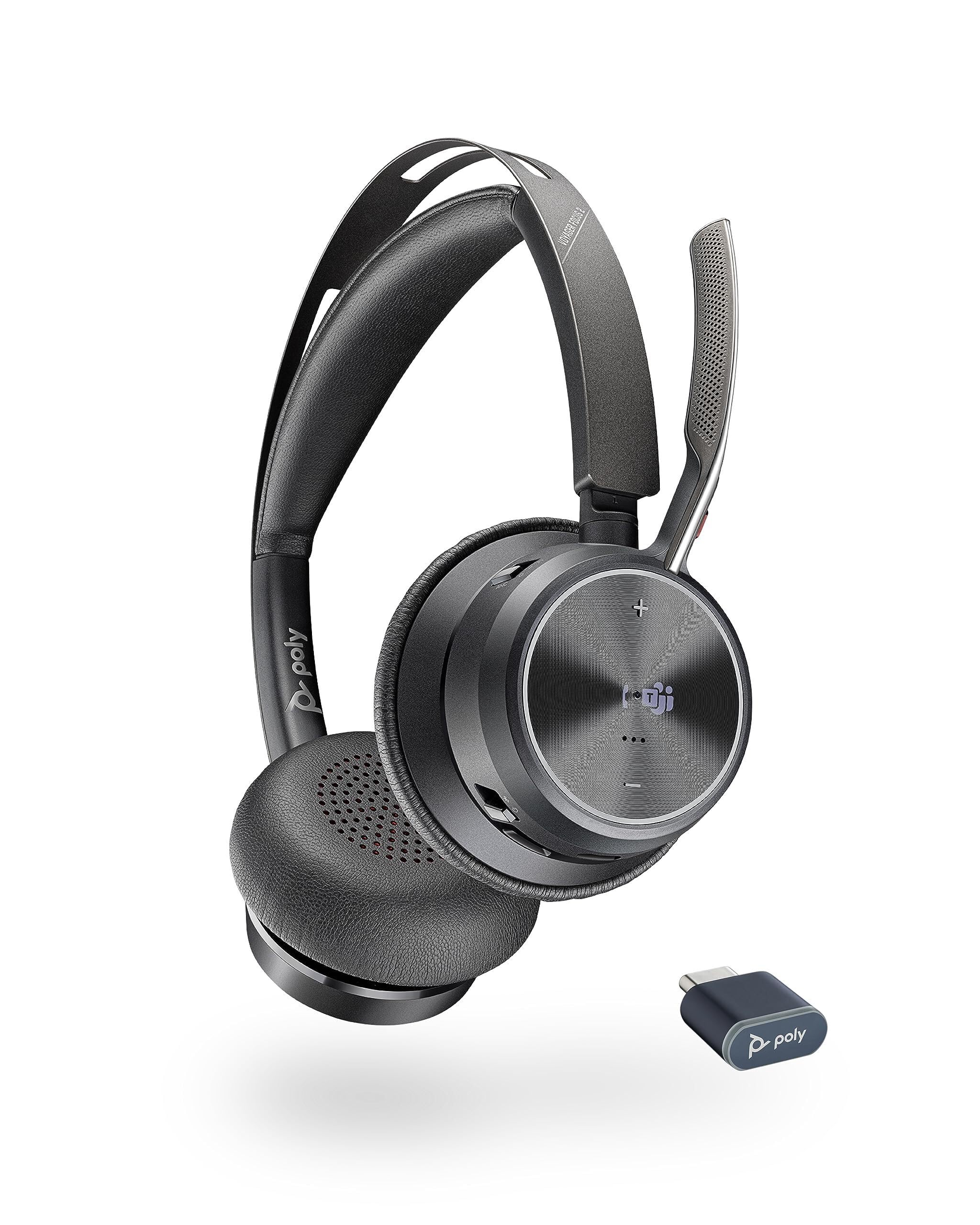 Amazon.com: Poly - Voyager Focus 2 UC USB-C Headset (Plantronics