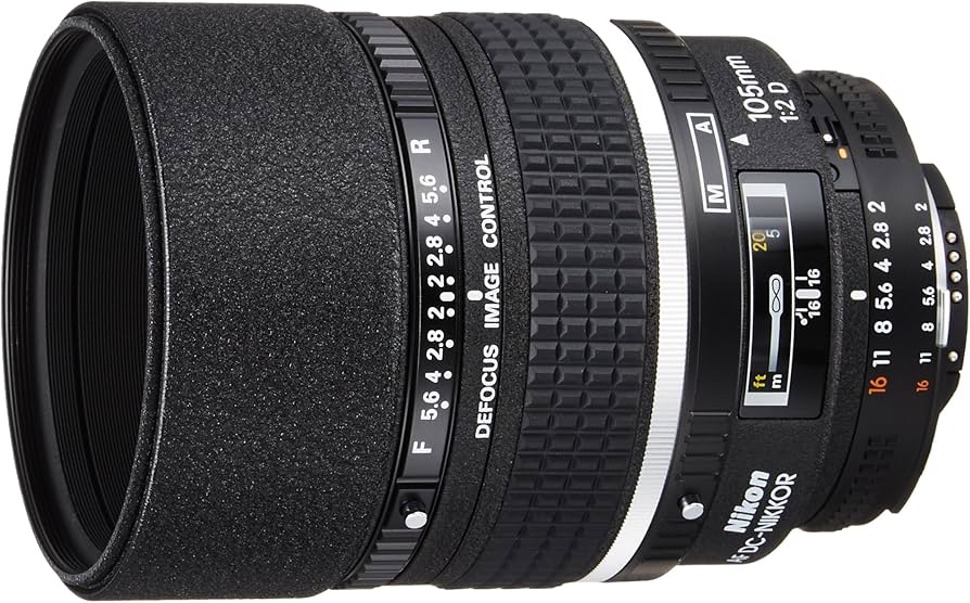 Amazon.co.jp: Nikon 単焦点レンズ Ai AF DC Nikkor 105mm f/2D フル