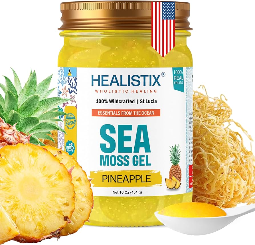 Amazon.com : Healistix Pineapple Sea Moss Gel [16 Oz