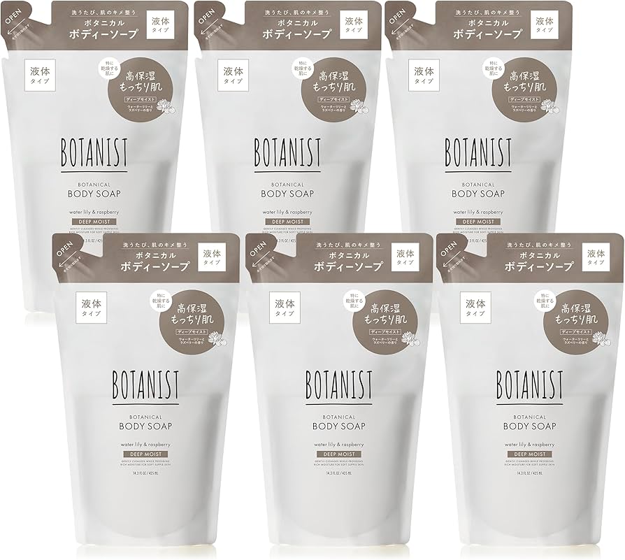 Amazon | BOTANIST ボタニスト | ボディーソープ 詰め替え 6点 セット