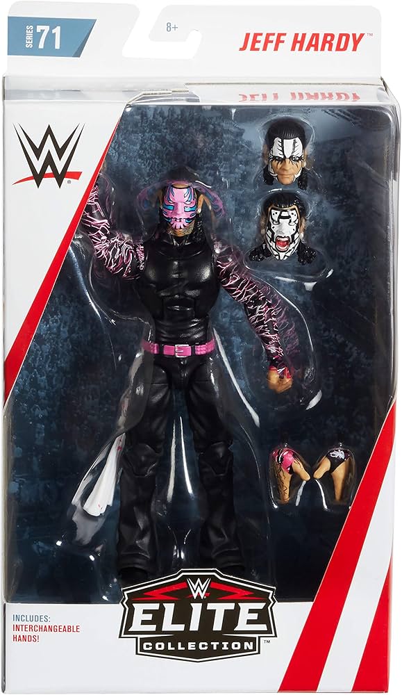 WWE Jeff Hardy Elite Collection Action Figure : Amazon.ca: Toys