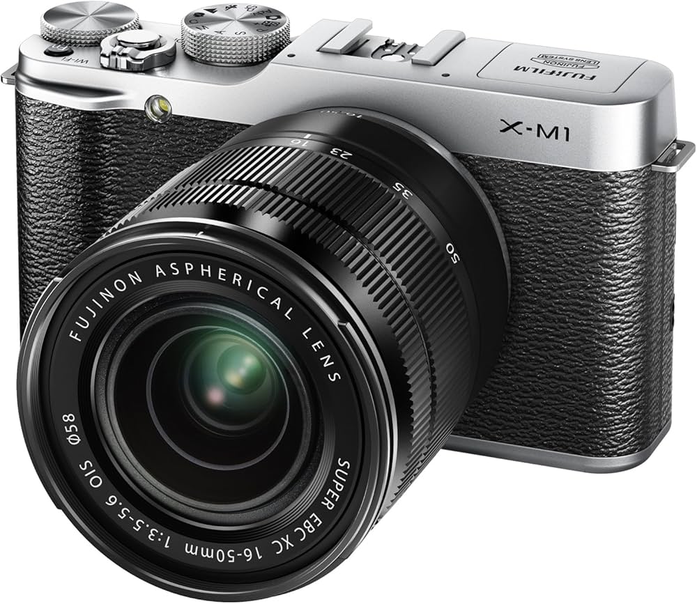 Amazon | FUJIFILM ミラーレス一眼 レンズキット シルバー F X-M1S