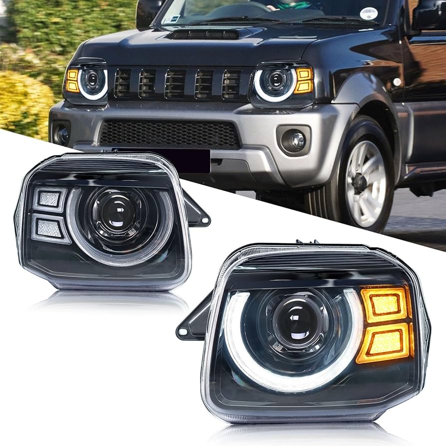 Amazon | スズキジムニー ヘッドライト JB23 全LEDヘッドランプ 左右2