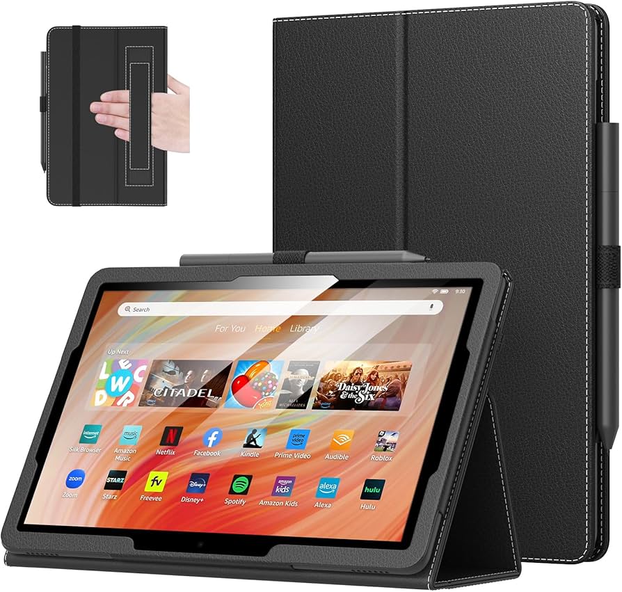 Amazon.co.jp: Fire HD 10 ケース MoKo Fire HD 10 & 10 Plus 2023