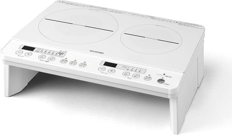 Amazon.co.jp: アイリスオーヤマ 2口 IHコンロ IHクッキングヒーター