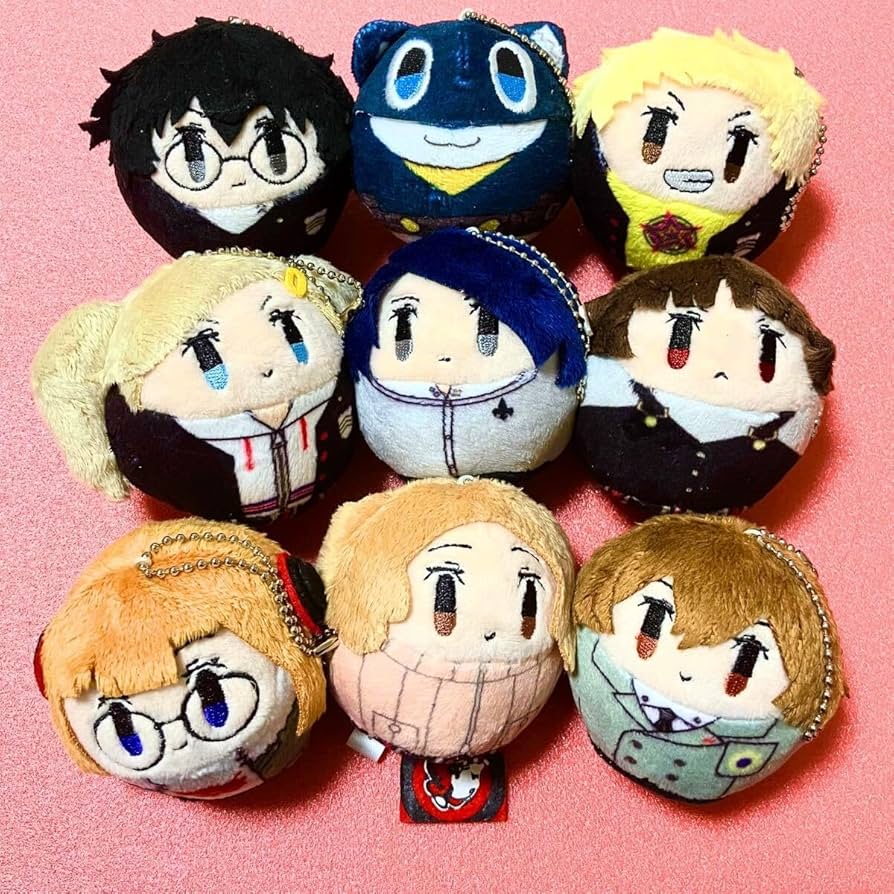 Amazon.co.jp: ペルソナ5コロこっと マスコット ぬいぐるみ 全9種 BOX