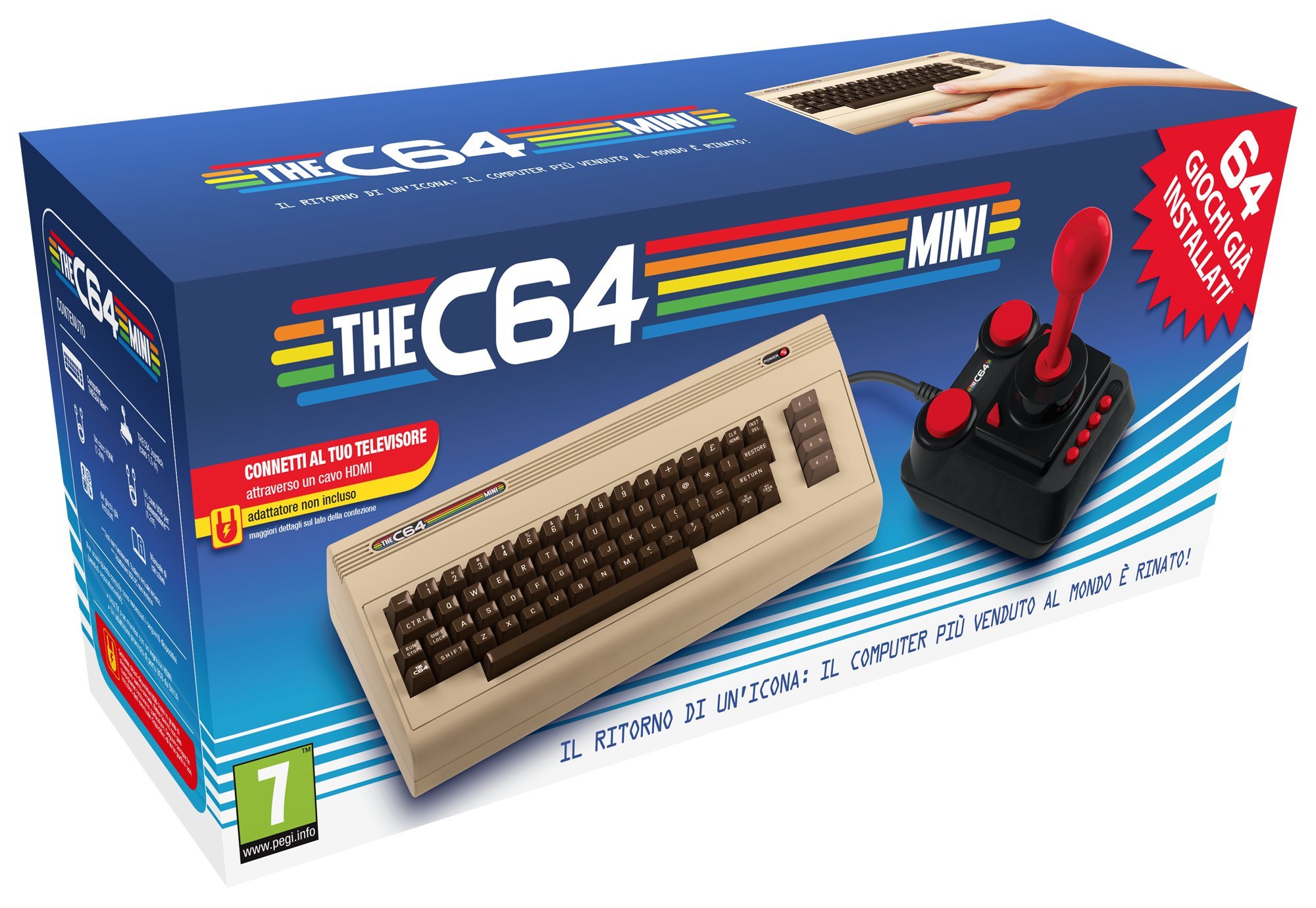 Amazon.com: Commodore 64 Mini Retro PC Legacy Games Console CBM64