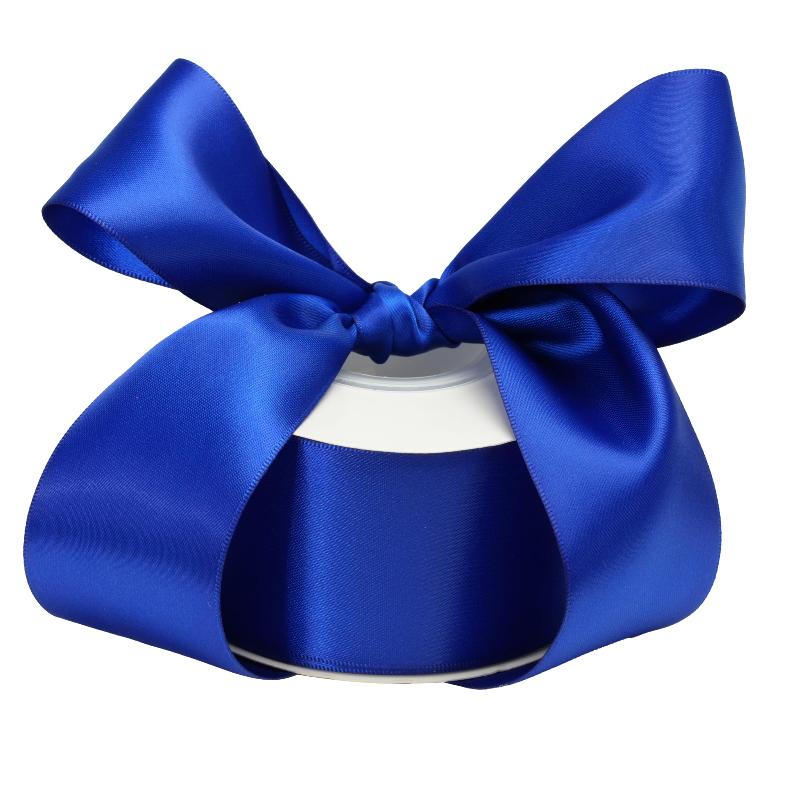 Amazon.com: DINDOSAL Royal Blue Double Face Satin Ribbon 2 Inch x