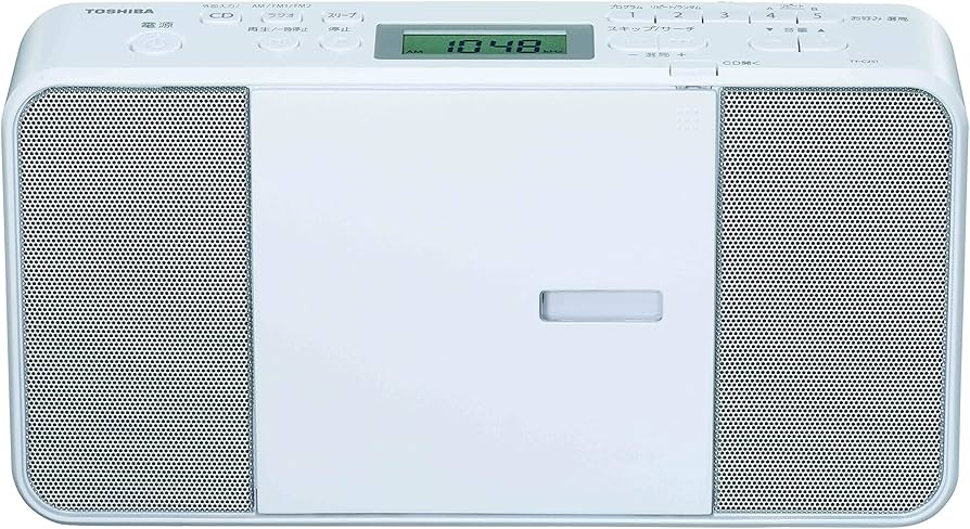 Amazon.co.jp: TOSHIBA(東芝) CDラジオ TY-C251(W) コンパクト スリム