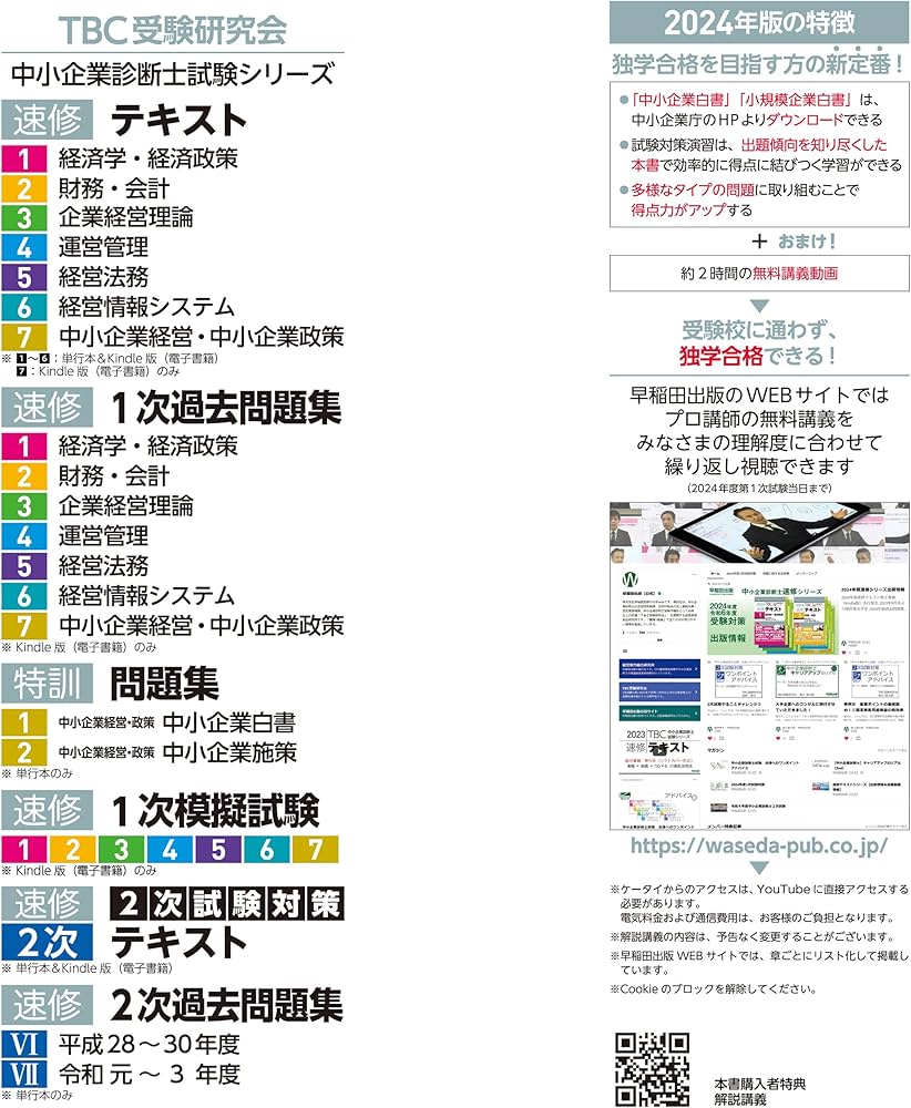 中小企業診断士 特訓問題集 中小企業経営・政策 中小企業白書(2023年版