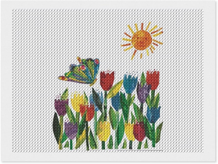 Amazon.co.jp: 5Dダイヤモンドキット はらぺこあおむし 絵本