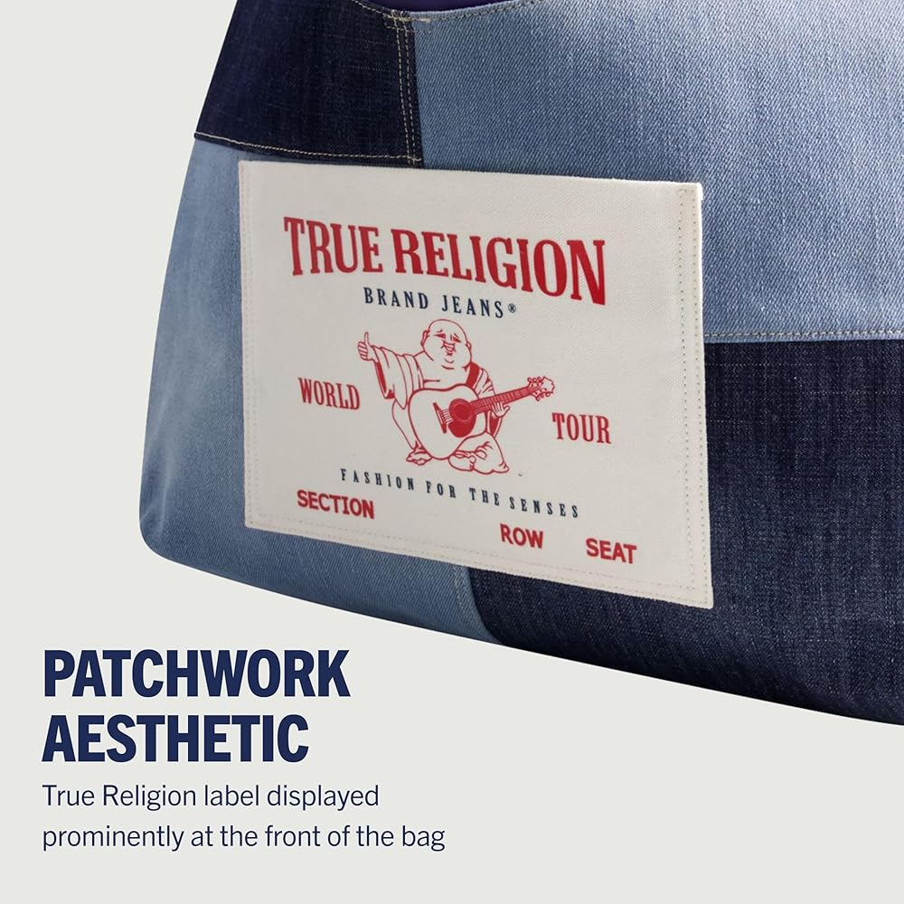 Amazon.com: True Religion Women's Shoulder Bag Purse, Patchwork