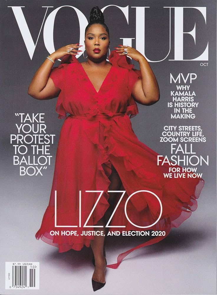 Amazon.co.jp: VOGUE MAGAZINE - OCTOBER 2020 - LIZZO : 本
