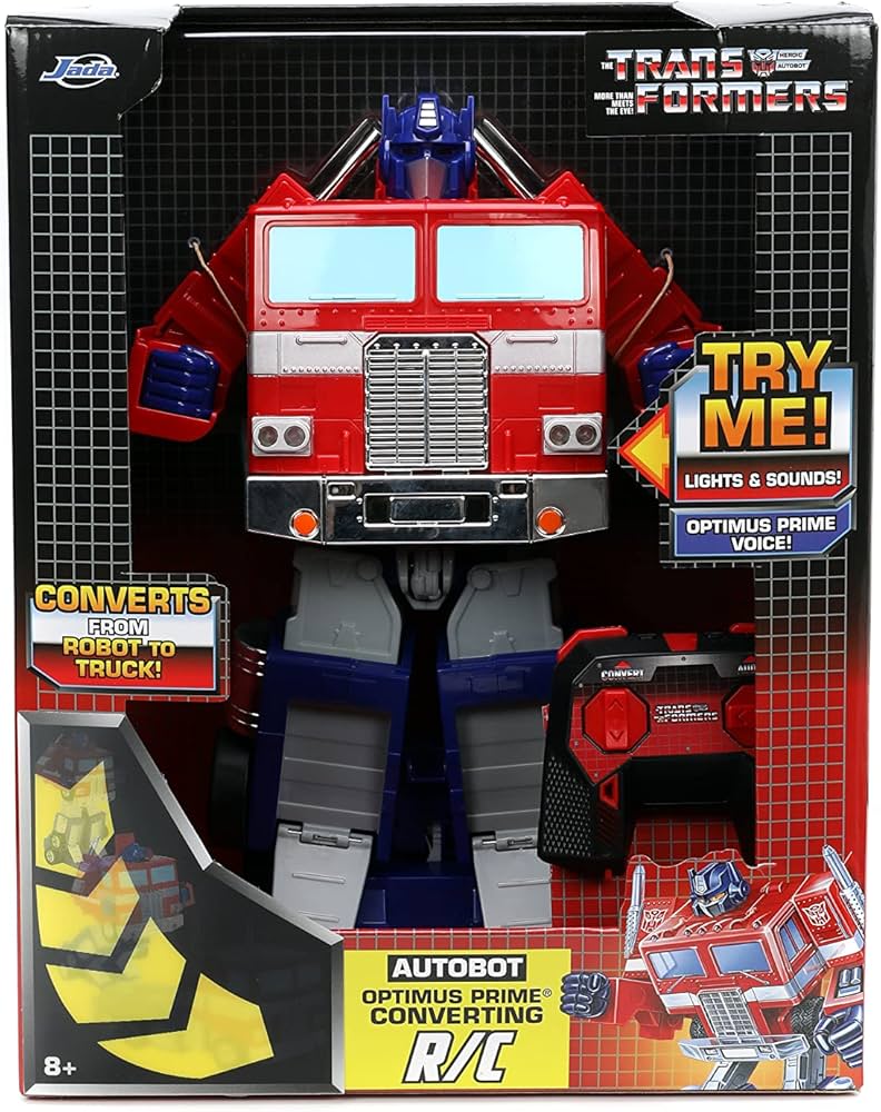 Amazon.com: Jada Toys – Transformers Optimus Prime Converting RC