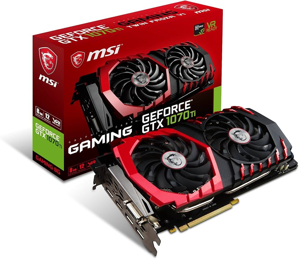 Amazon | MSI GeForce GTX 1070 Ti GAMING 8G グラフィックスボード