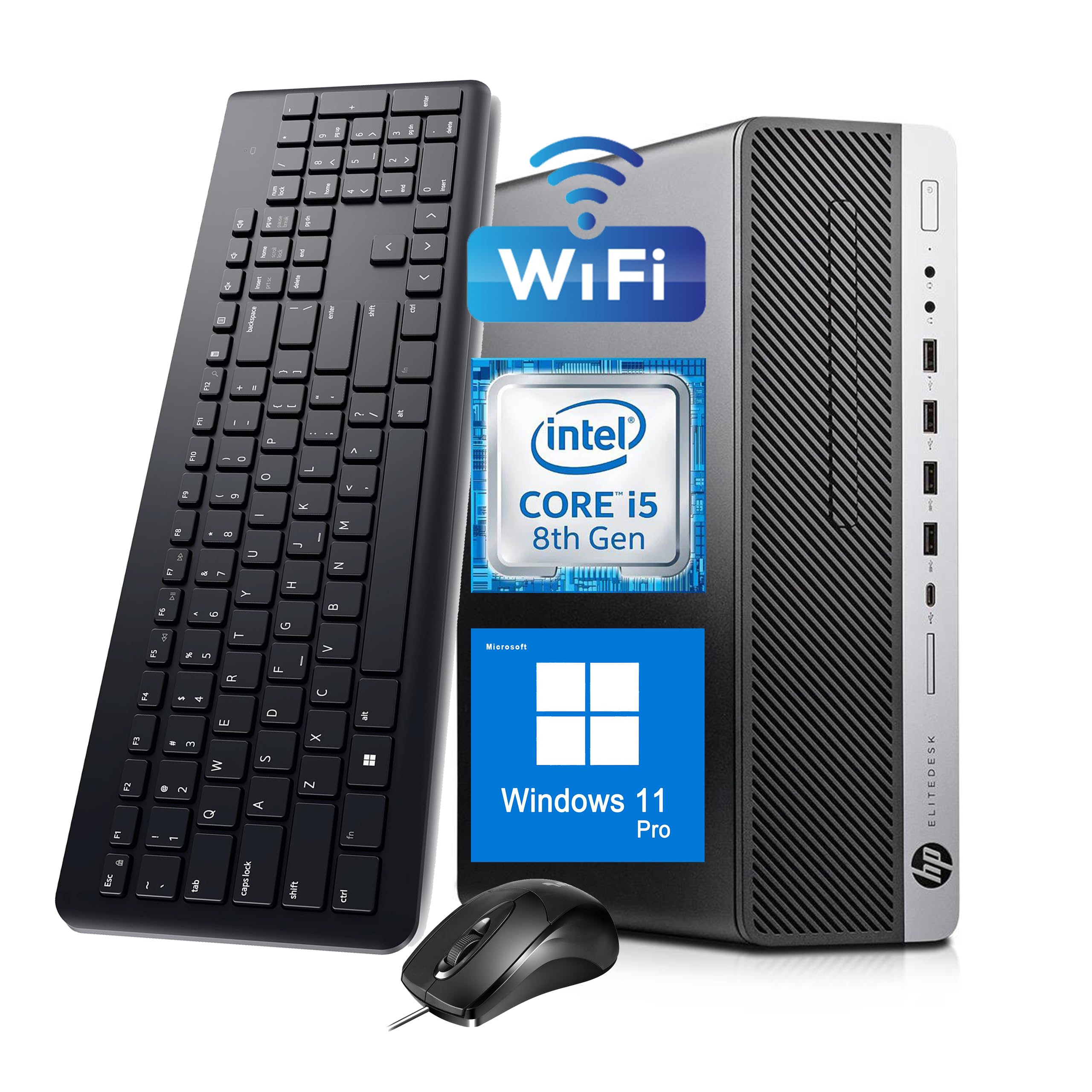 Amazon.com: HP EliteDesk 800 G4 SFF Computer Desktop PC, Intel