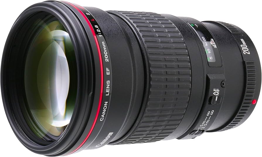 Amazon.com : Canon EF 200mm f/2.8L II USM Telephoto Fixed Lens for