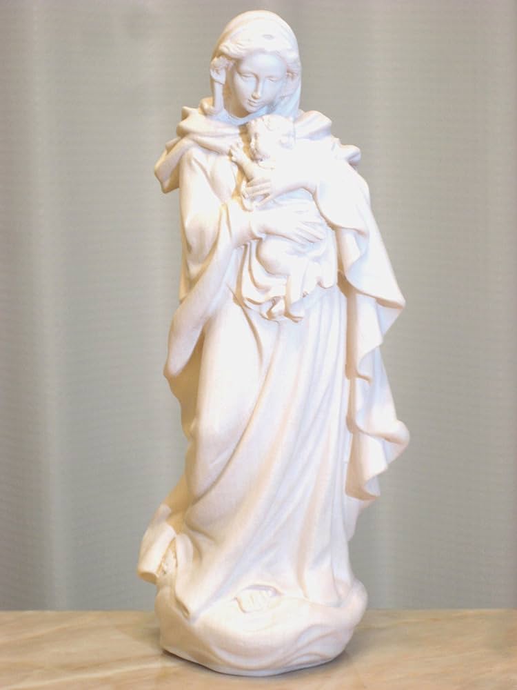 Amazon.co.jp: マリア像のトップブランド創業100年《レーピ》木彫り