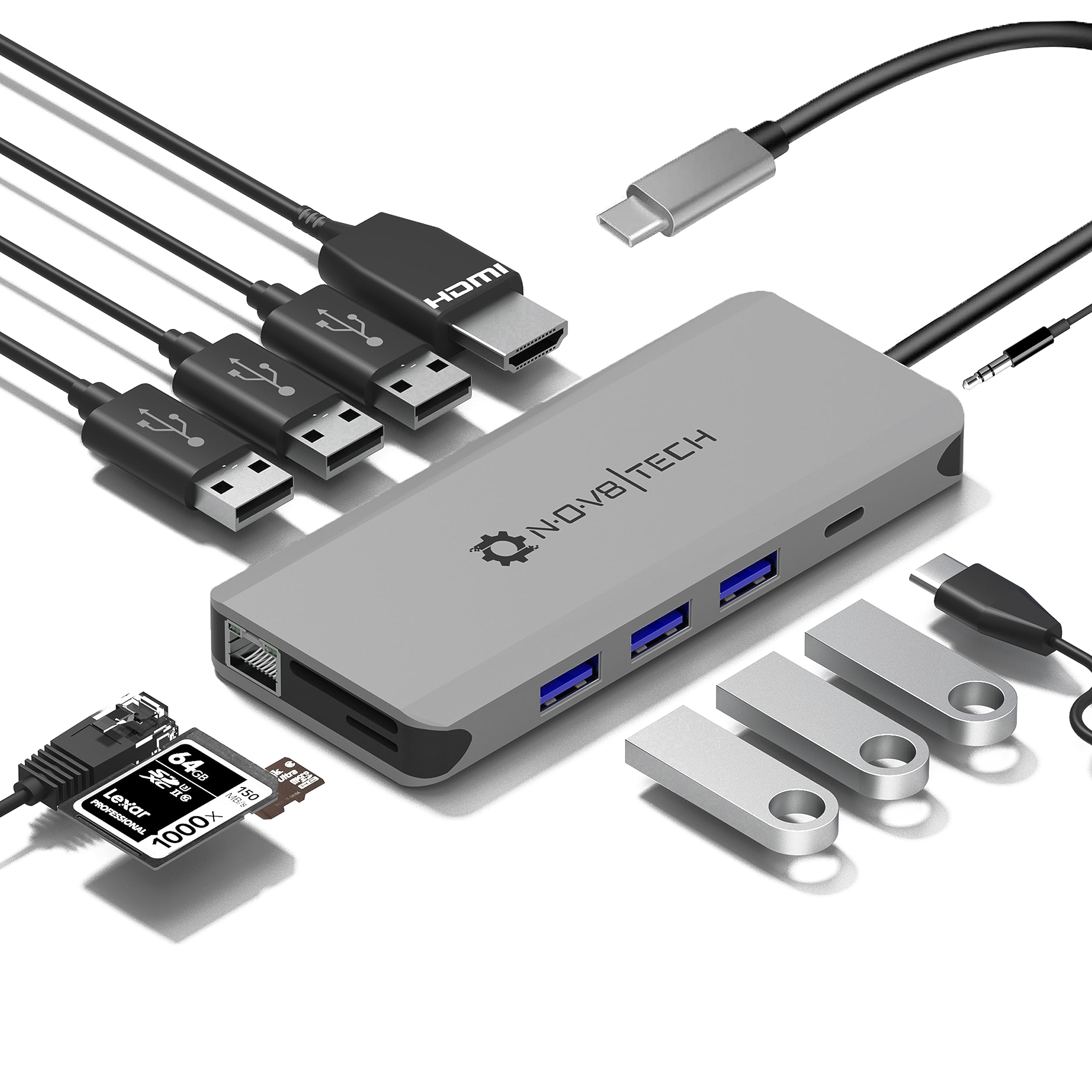 Amazon | USBーCドッキングステーション11-in-1for MacBook Pro Air M1